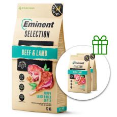 Eminent Selection Puppy Large Breed Beef & Lamb 12+4 kg GRATUIT