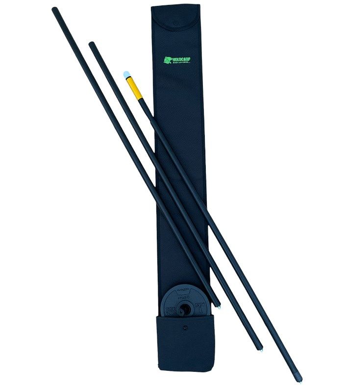 HOLDCARP Marker Pole Full Kit 9,7m Ajustabil / ROȘU cu senzor de amurg / greutate 2kg