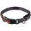 Dog Fantasy USB LED zgard luminos cu nailon M-L portocalie 45-65 cm