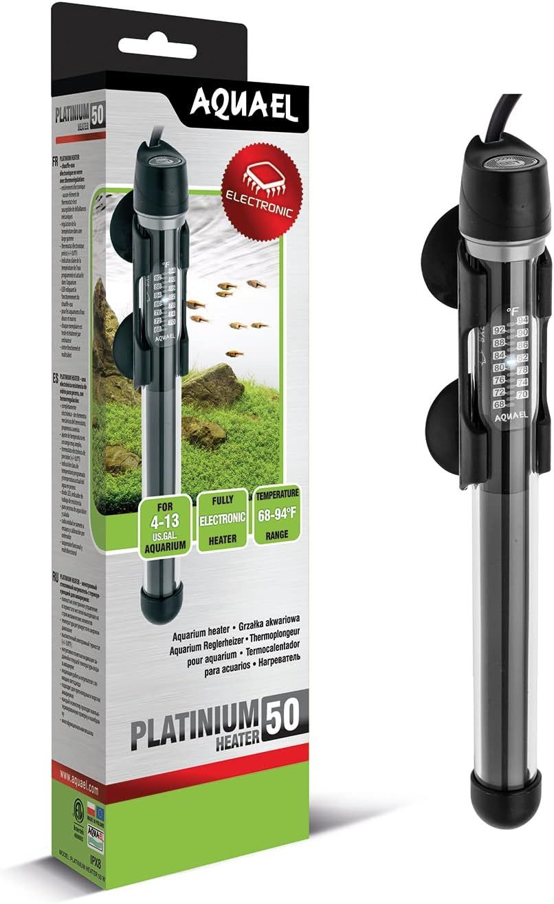 Aquael PLATINIUM încălzitor cu termostat de 50 W