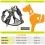 Ferplast Vigor Ham de antrenament pentru c&acirc;ini - grey, M