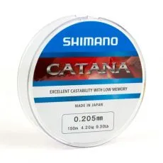 Shimano Line Catana 150m 0.225mm 5.4kg Grey