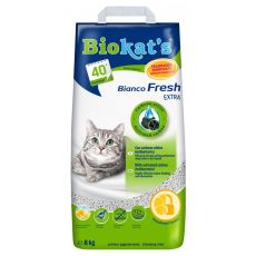 Așternut Biokat's Bianco Fresh EXTRA 8 kg - AMBALAJ DETERIORAT