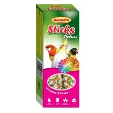 Avicentra Deluxe bețe pentru papagali mici - vitamine și miere, 2 buc