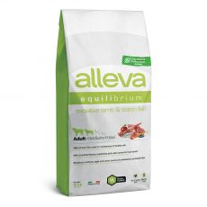 Alleva SP EQUILIBRIUM dog sensitive lamb & ocean fish adult medium/maxi 12 kg - AMBALAJ DETERIORAT