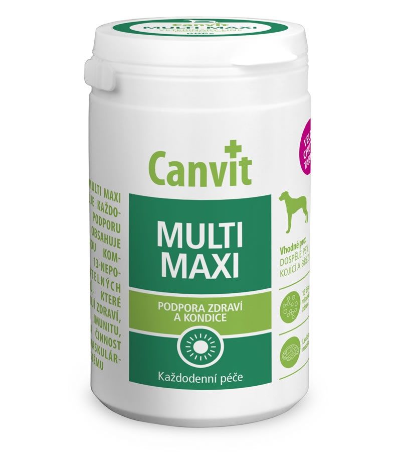 Canvit Multi Maxi - preparat multivitamin pentru câini 230 g
