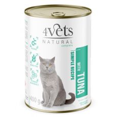 4Vets Cat Natural Simple Recipe with Tuna 400 g