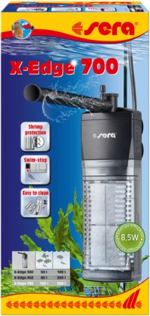 sera X-Edge 700 – filtru acvariu colțar