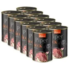 Piper Adult rață și pară 12 x 400 g