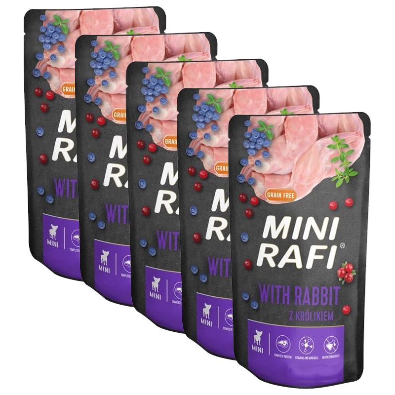 Rafi Adult Mini GF with Rabbit 5 x 150 g