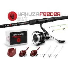 Delphin Feeder Set YAKUZA 3.6m/100g/3 piesete
