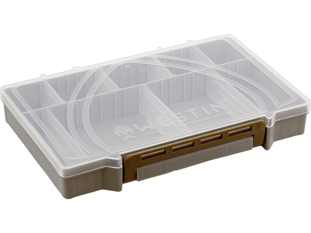 Westin W3 TACKLE BOX Grey/Clear 25x16.5x3.6cm S2
