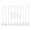 Delphin Feeder Braided Sting / 10x / 12cm/0,14mm/Chinu 8