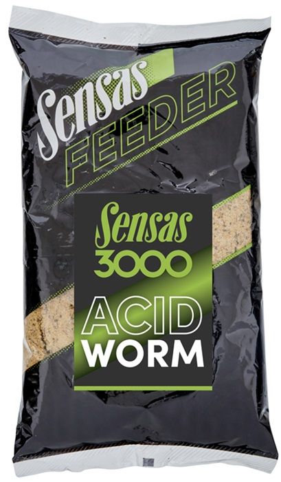 Sensas 3000 Feeder 1kg Acid Worm