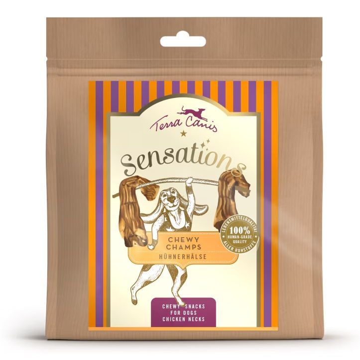 Terra Canis Sensations Chewy Champs Chicken necks 250 g