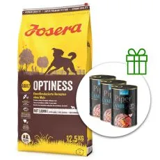 JOSERA Optiness Adult 12,5 kg + 3 conserve GRATUIT