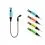 Delphin COLOR Bite indicator set (2x) Red+Blue