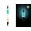 Delphin COLOR Bite indicator set (2x) Red+Blue