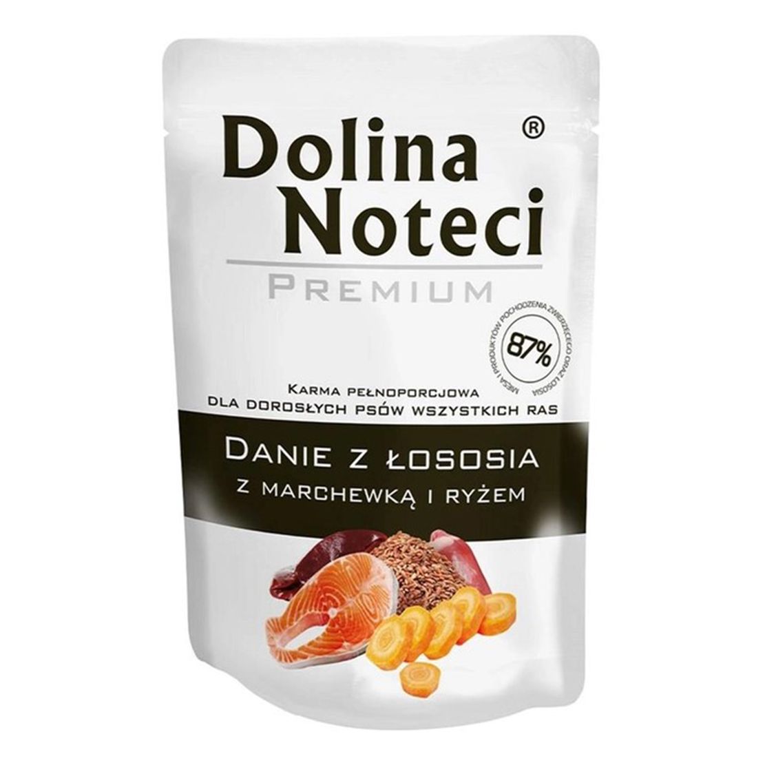 Dolina Noteci Premium Salmon Stew with Carrot and Brown Rice 300 g