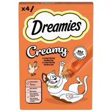 Dreamies Creamy cu pui 4 x 10 g