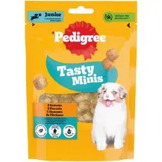 Pedigree Tasty Minis Junior cu pui 125 g