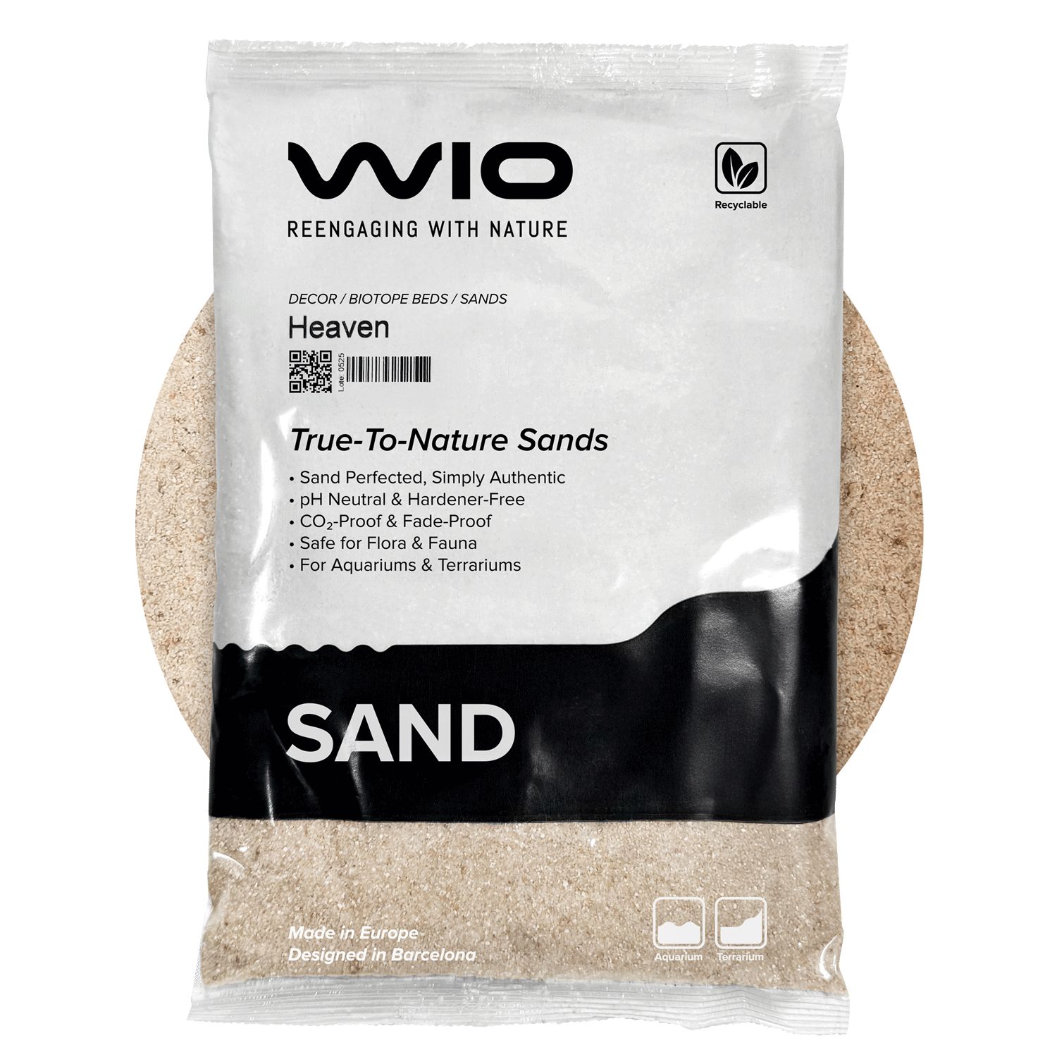 WIO Heaven Sand nisip pentru acvariu 5 kg