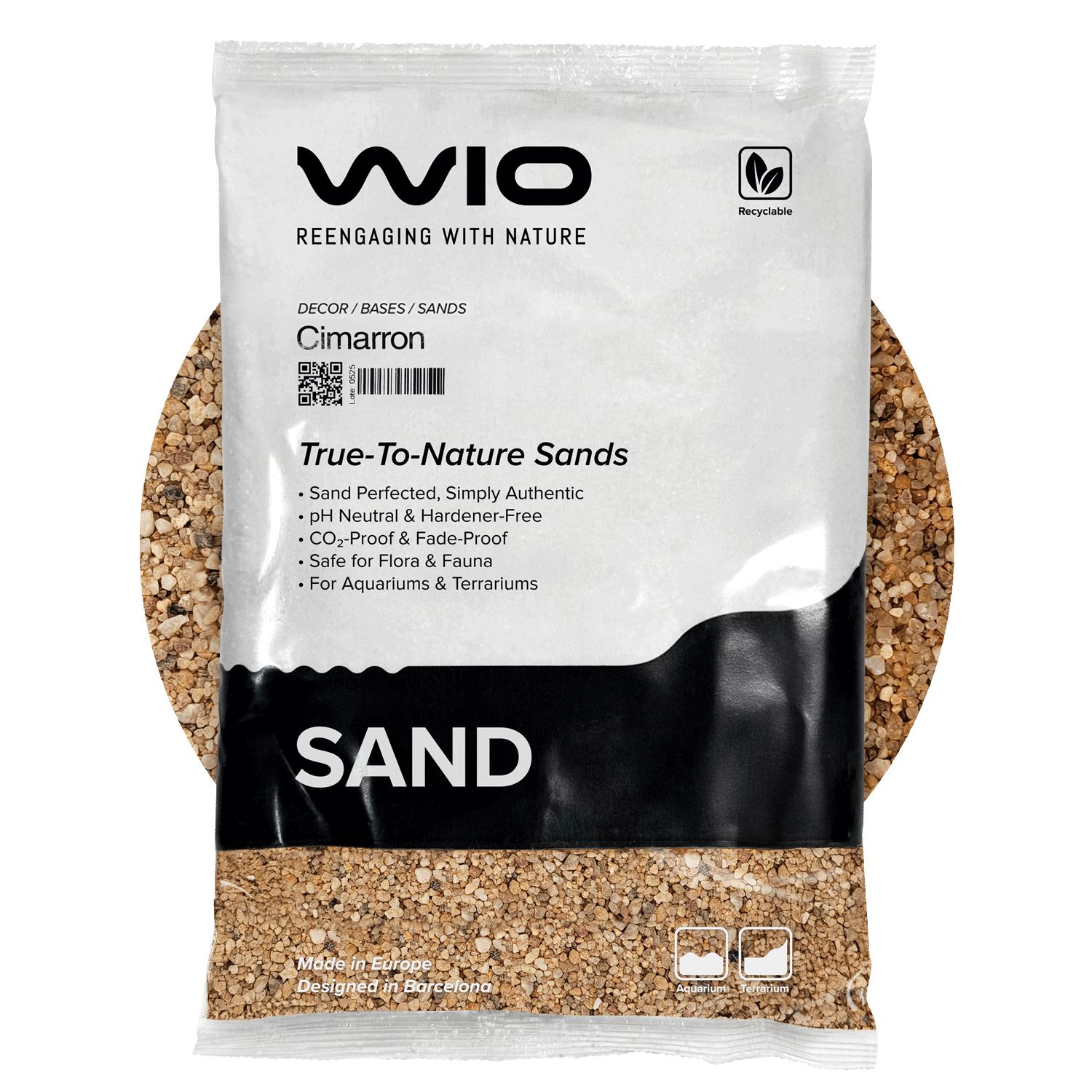 WIO Cimarron Sand nisip pentru acvariu 2 kg