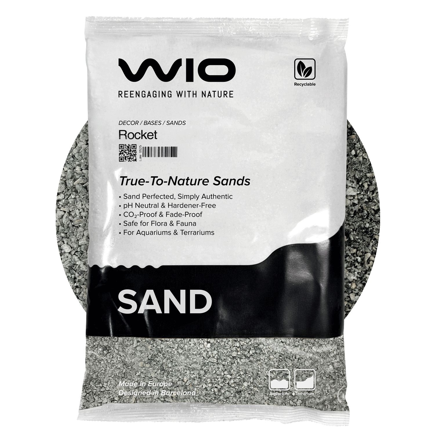WIO Rocket Sand nisip pentru acvariu 5 kg