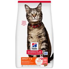 Granule Hill's Science Plan pentru pisici adulte cu somon 10 kg