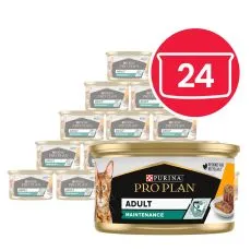 PRO PLAN Adult Maintenance pate pentru pisici cu pui 24 x 85 g
