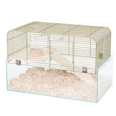 Cușcă pentru rozătoare Aqualand NATURAL - 51,5 x 29 x 40 cm