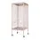 Colivie pentru păsări Big Bird Cage Glamour - 60 x 60 x 151,5 cm