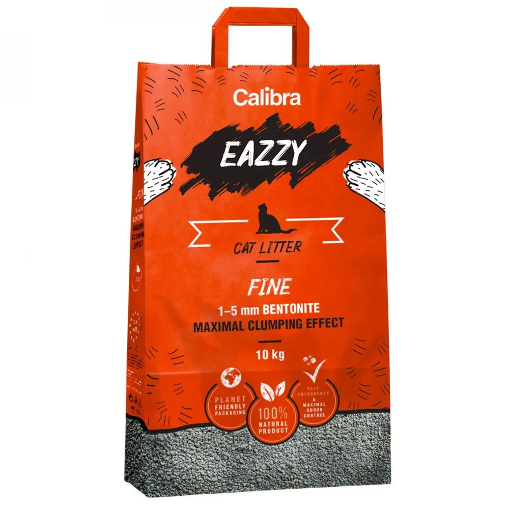 Așternut pentru pisici Calibra EAZZY Cat Fine 10 kg