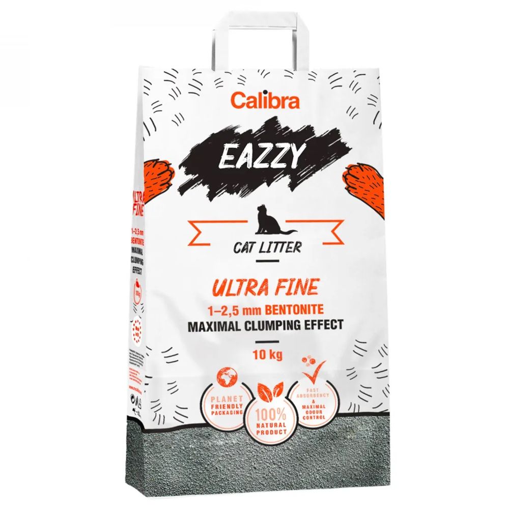 Calibra EAZZY Cat așternut pentru pisici Ultra Fine 10 kg