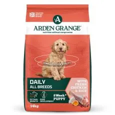 ARDEN GRANGE Puppy / Junior rich in fresh chicken 14 kg