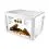 Acvariu LEDDY PLUS 60 D&N NEGRU + Dragon Whisper River Kit
