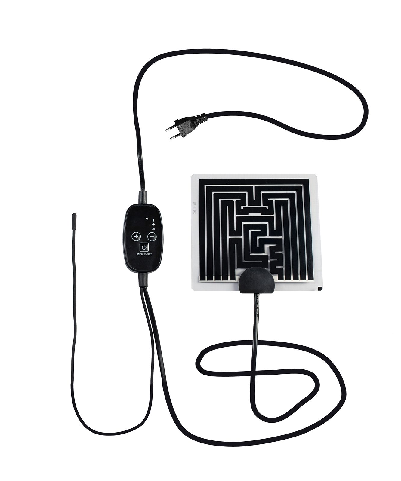 REPTILE NOVA Covoraș încălzitor pentru terariu XS cu termostat - 5W
