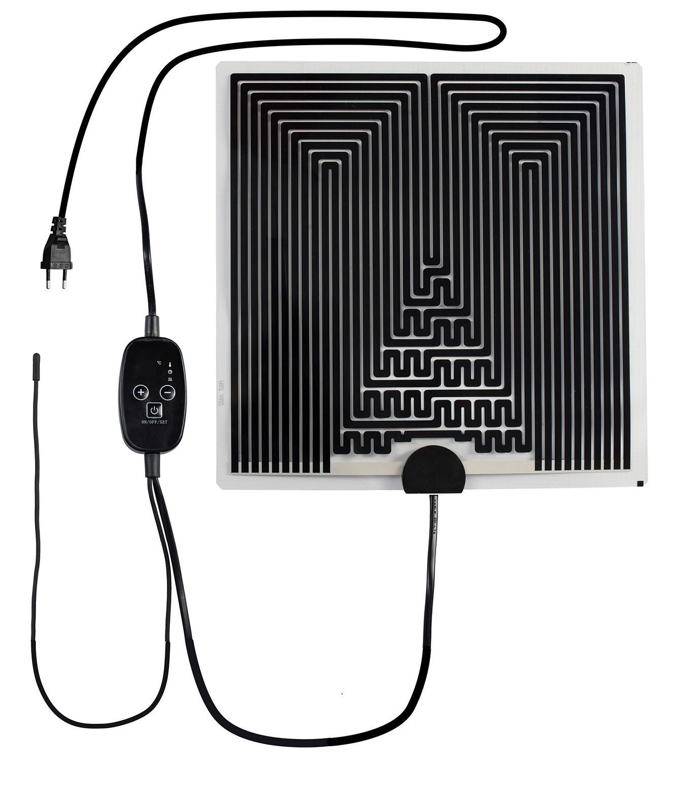 REPTILE NOVA Covoraș încălzitor pentru terariu M cu termostat - 28W