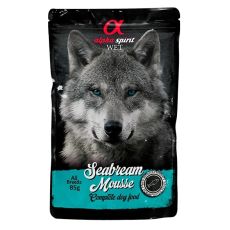 Alpha Spirit Dog Sea Bream Mousse 85 g
