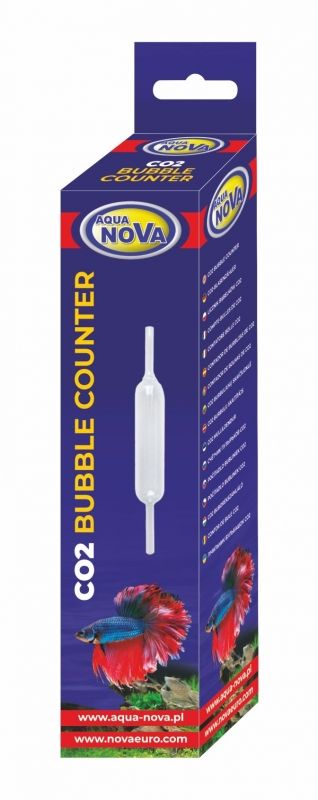 Aqua Nova contor de bule din sticlă pentru CO₂