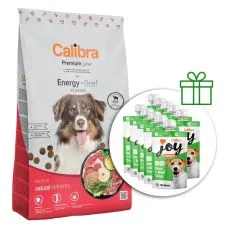 Calibra Dog Premium Line Energy Beef 12 kg + 10 x recompense GRATUIT