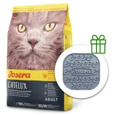 JOSERA Catelux 2 kg + Lick mat GRATUIT