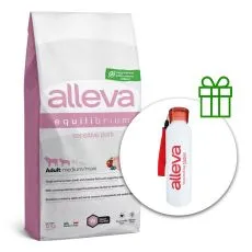 Alleva SP EQUILIBRIUM dog sensitive pork adult medium/maxi 12 kg + sticlă termos GRATUIT