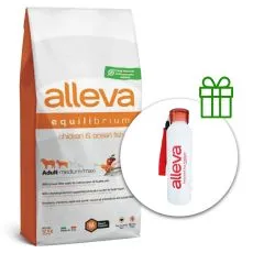 Alleva SP EQUILIBRIUM dog chicken & ocean fish adult 12 kg + sticlă termos GRATUIT