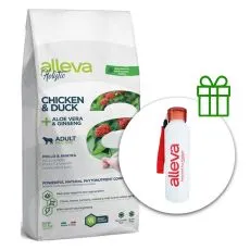 Alleva HOLISTIC dog adult maxi chicken & duck 12 kg + sticlă termos GRATUIT