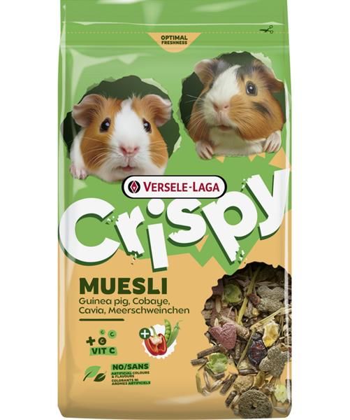Versele Laga Crispy Muesli pentru porcușori de Guineea 850 g - hrană pentru porcușori de Guineea
