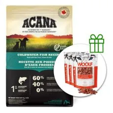 ACANA Coldwater Fish Recipe 11,4 kg + 3x recompense GRATUIT