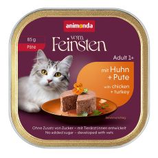 Animonda Vom Feinsten P&acirc;t&eacute; Adult - Pui și curcan 85 g