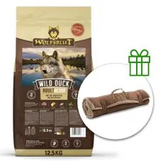 WOLFSBLUT Active Wild Duck 12,5 kg + Pătură de călătorie GRATUIT