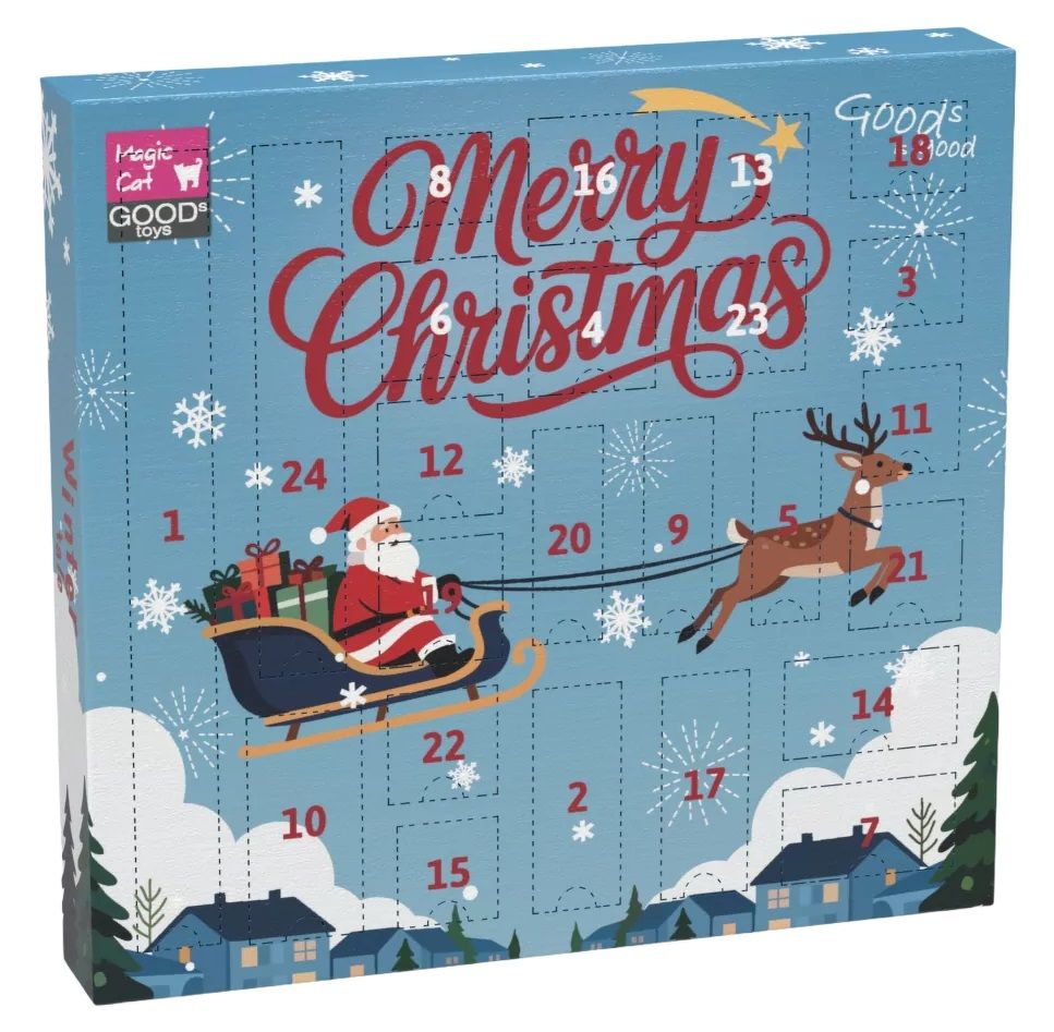 Magic Cat Winter Tale Calendar advent cu jucării pentru pisici